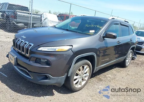 2015 Jeep Cherokee Limited from USA, damaged, VIN 1C4PJLDB3FW753312